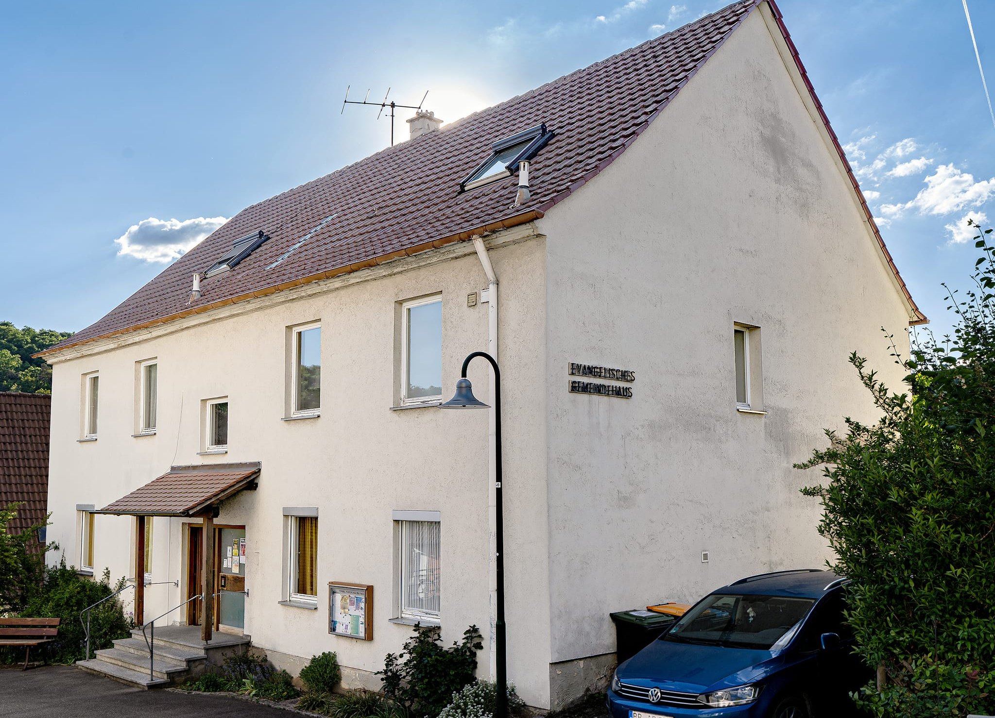 Das alte evangelische Gemeindehaus in Döffingen wird abgerissen und durch einen Neubau ersetzt.
