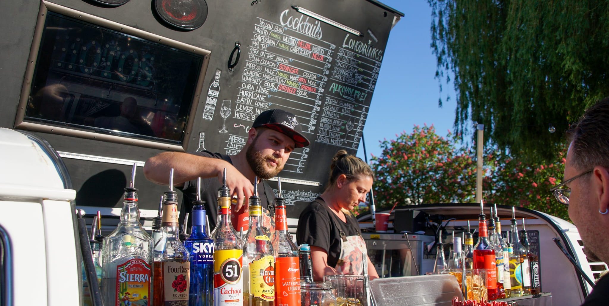 Nicht nur Leckeres in fester Form gibt es bei der Streeet Food Fiesta.