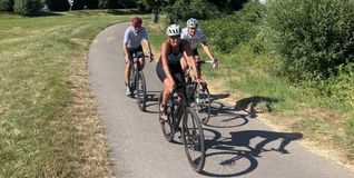 Das Testradeln für den Flugfeld-Giro hat schon Laune gemacht.