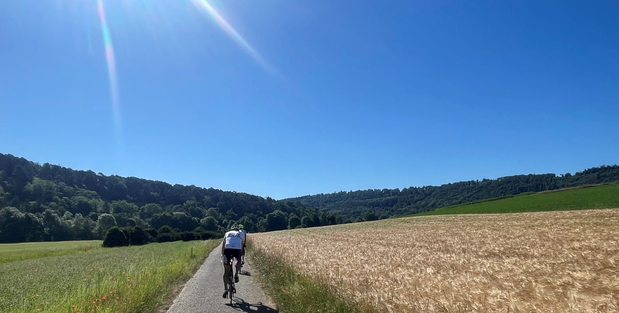 Beim Flugfeld-Giro sollen die Beine strampeln, damit die Seele baumelt.