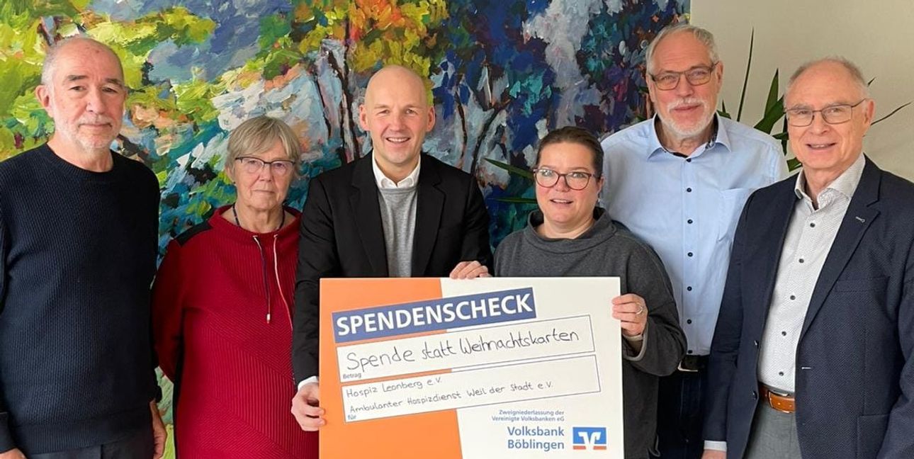 Von links: Günther Wöhler, Karen Lücking-Löw, Marc Biadacz, Beate Lehmann, Dieter Burr und Eberhard Röhm.