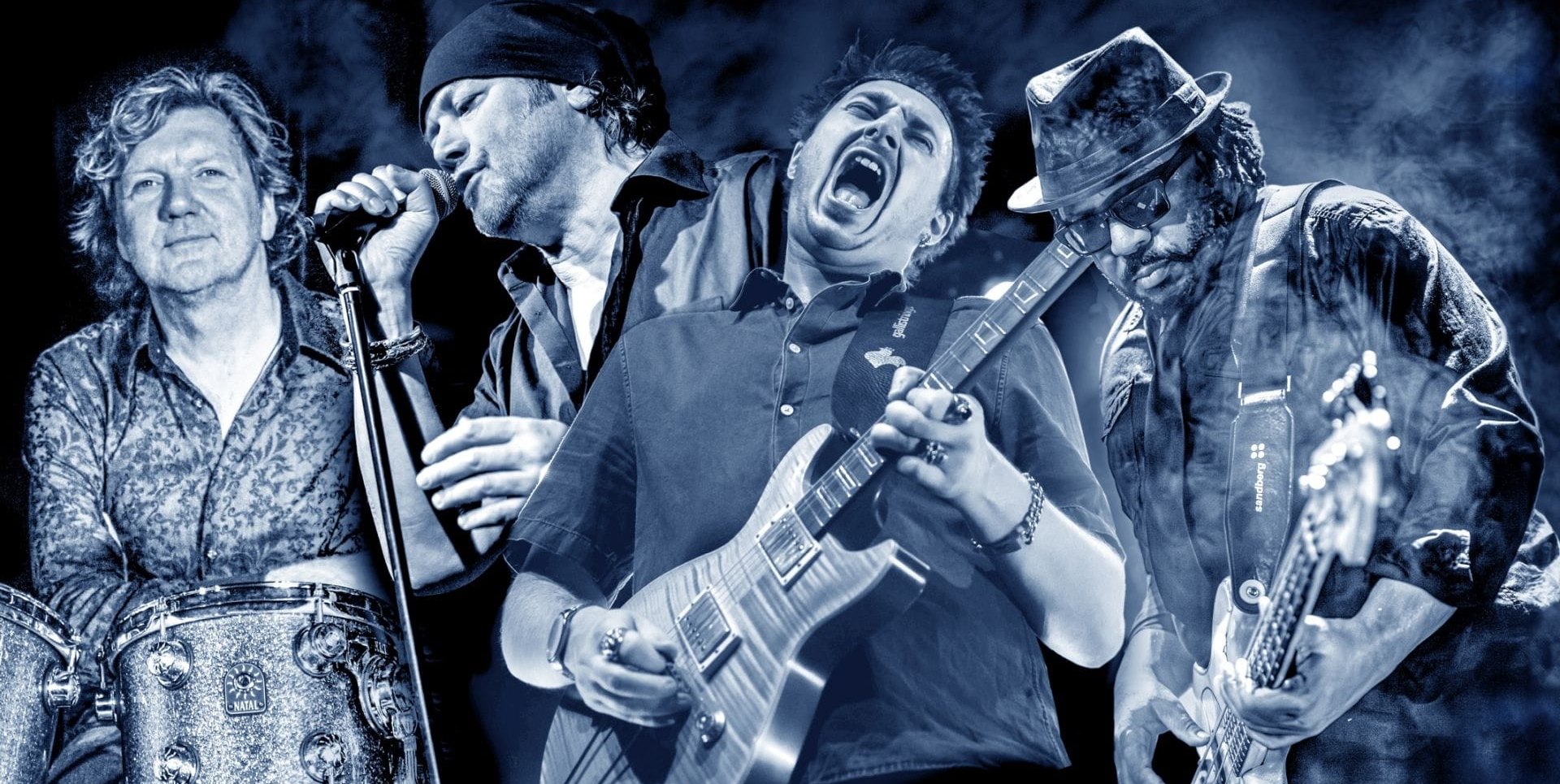 The Hamburg Blues Band spielt im Pavillon.
 Bild: z