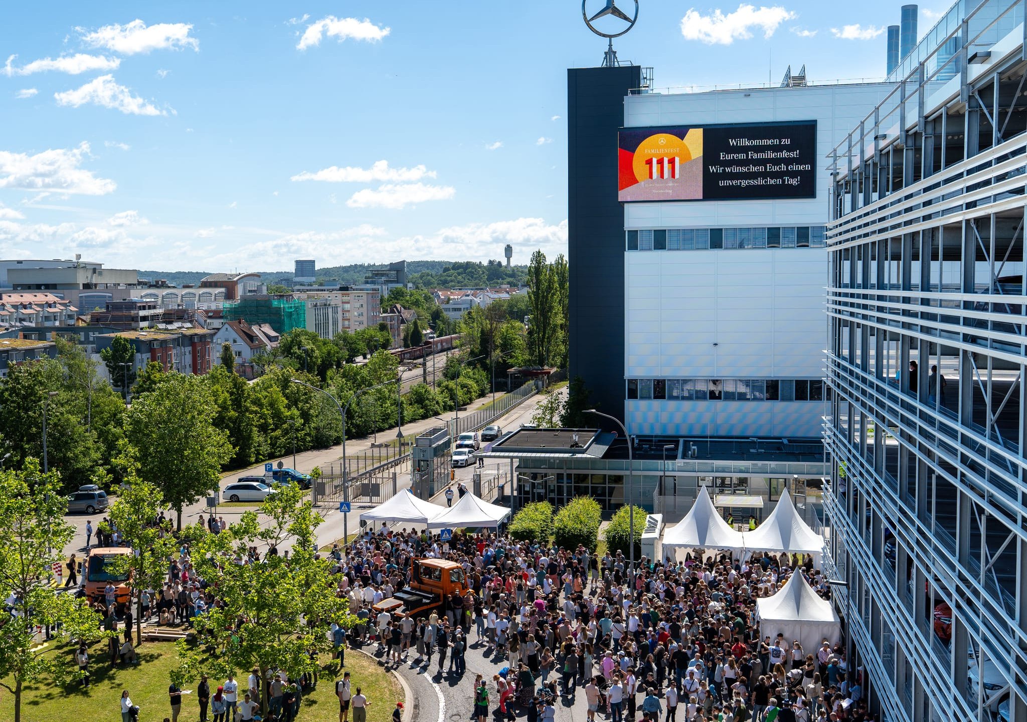 111 Jahre Werk Sindelfingen: Das wurde bei Mercedes-Benz am Wochenende groß gefeiert.