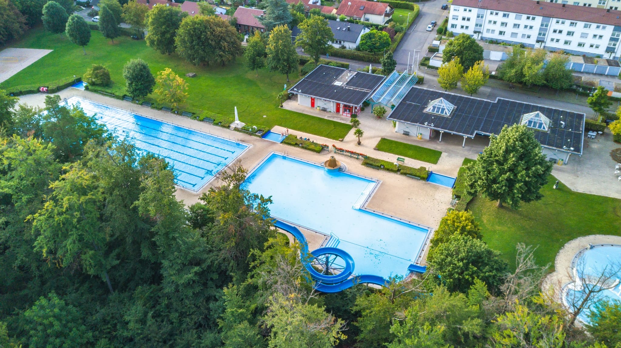 Das Freibad in Holzgerlingen gehört zu den wichtigsten Einrichtungen der Stadt.