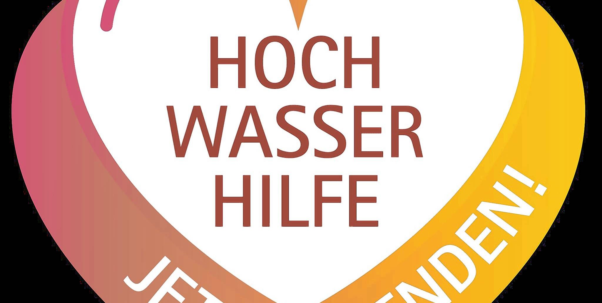Die Hochwasserhilfe hat auch ein Logo.
