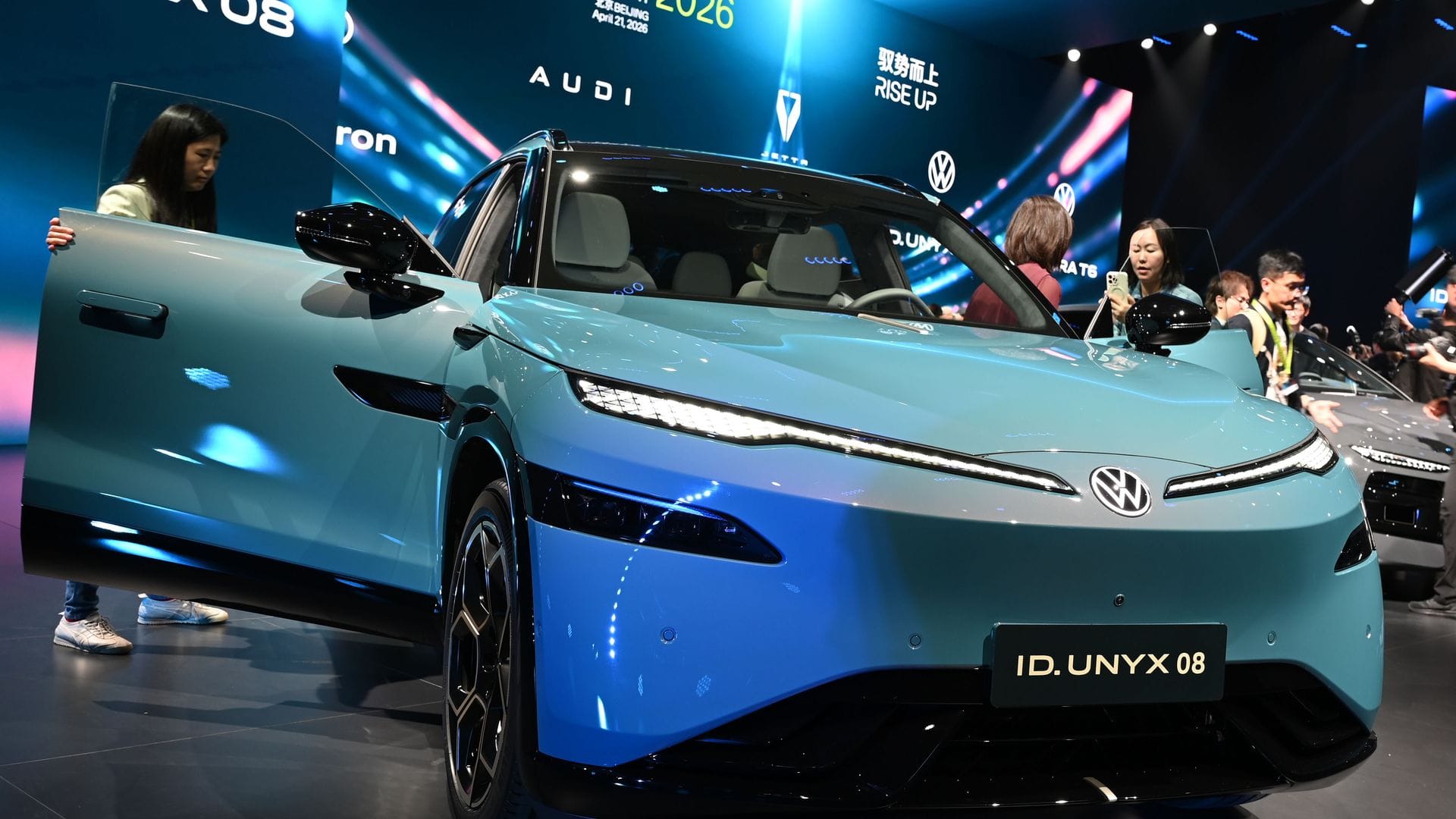 Mit dem in China entwickelten E-Modell D.Unyx 08 will VW dort wieder Boden gutmachen. (Archivbild)