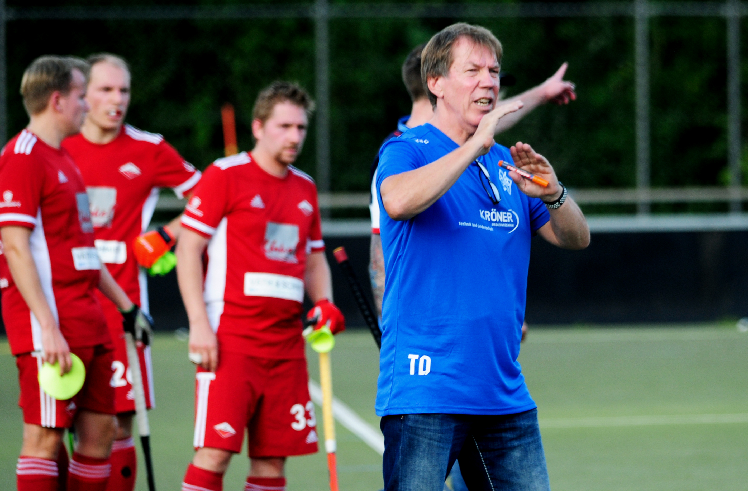 Der Schachzug von Trainer Thomas Dauner ging im zweiten Duell gegen den Mannheimer HTC II voll auf. Bild: photostampe