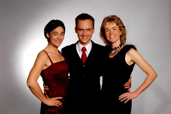 Das Trio: Christine Euchenhofer – Sopran, Burkhard Seizer – Bariton, und Sabine Schubert-Kessler – Klavier.