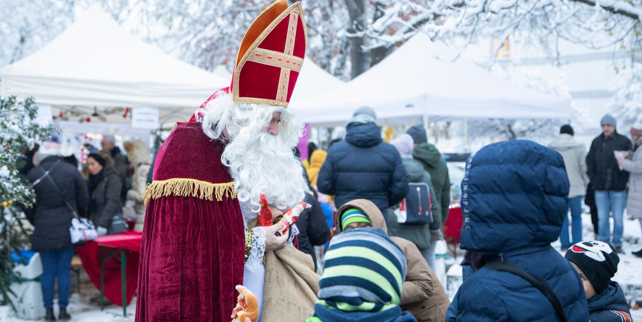 Die Quartiersarbeit umfasst auch den Weihnachtsmarkt im Eichholz.