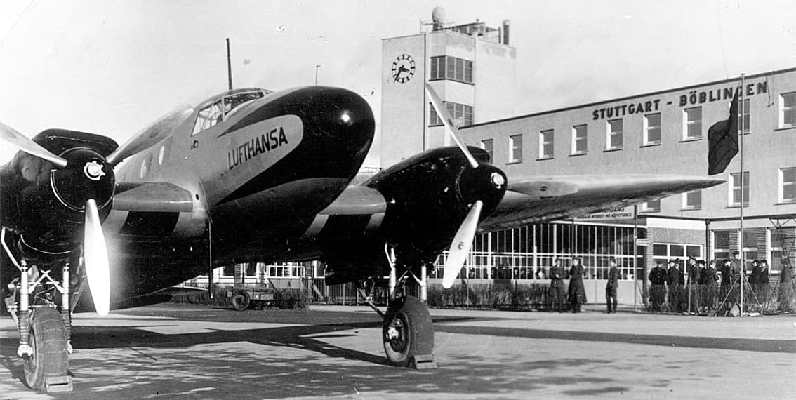 Böblingen war der erste Landesflughafen Württembergs. Bild: Archiv Leipner