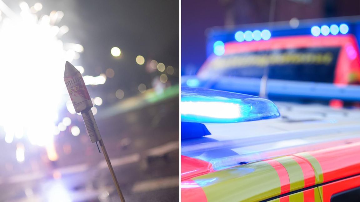 Ein 18-Jähriger ist in Heidelberg von einem Feuerwerkskörper schwer verletzt worden. (Symbolbild)