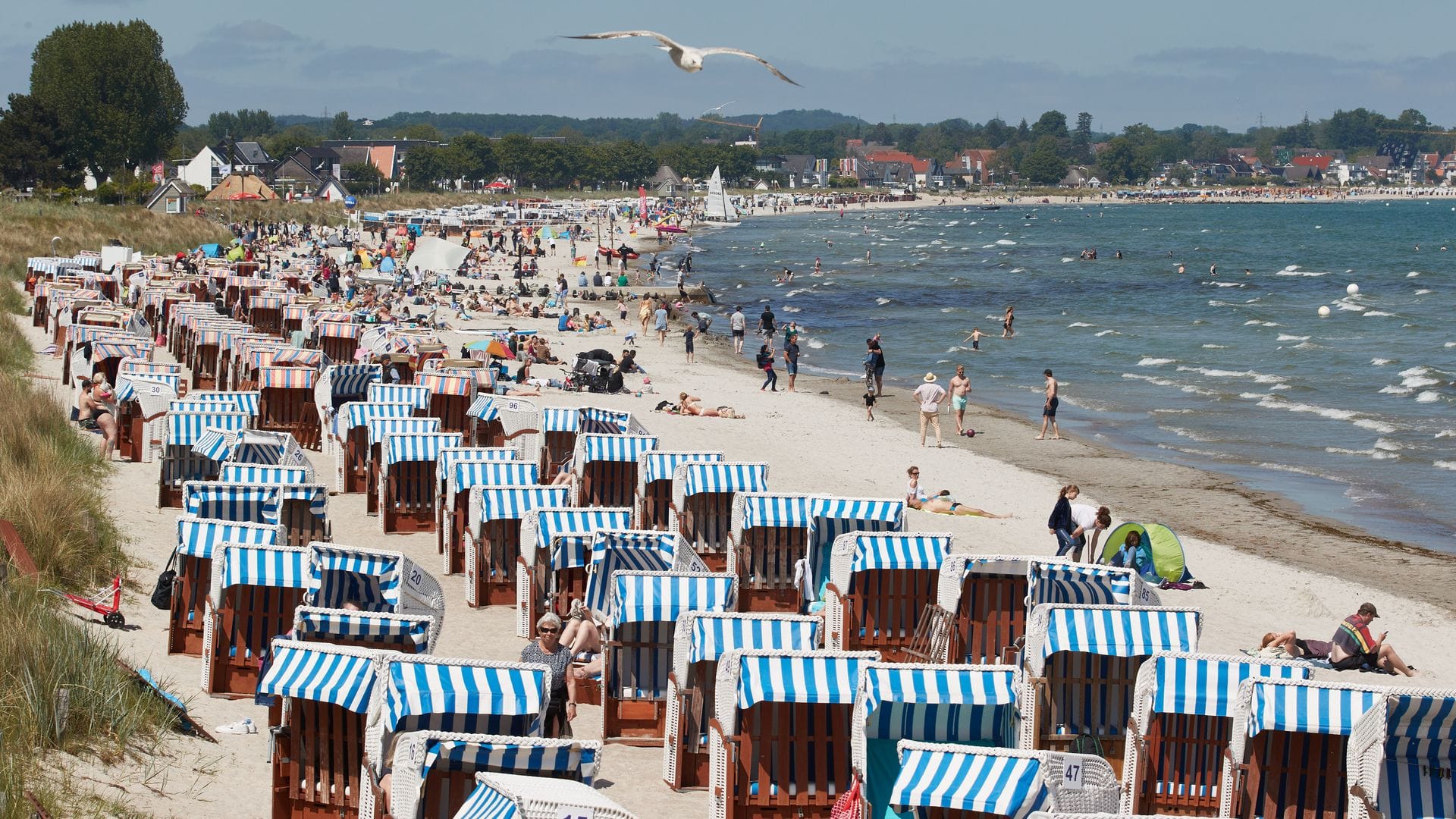 Die neue Woche verspricht Badewetter in Deutschland.