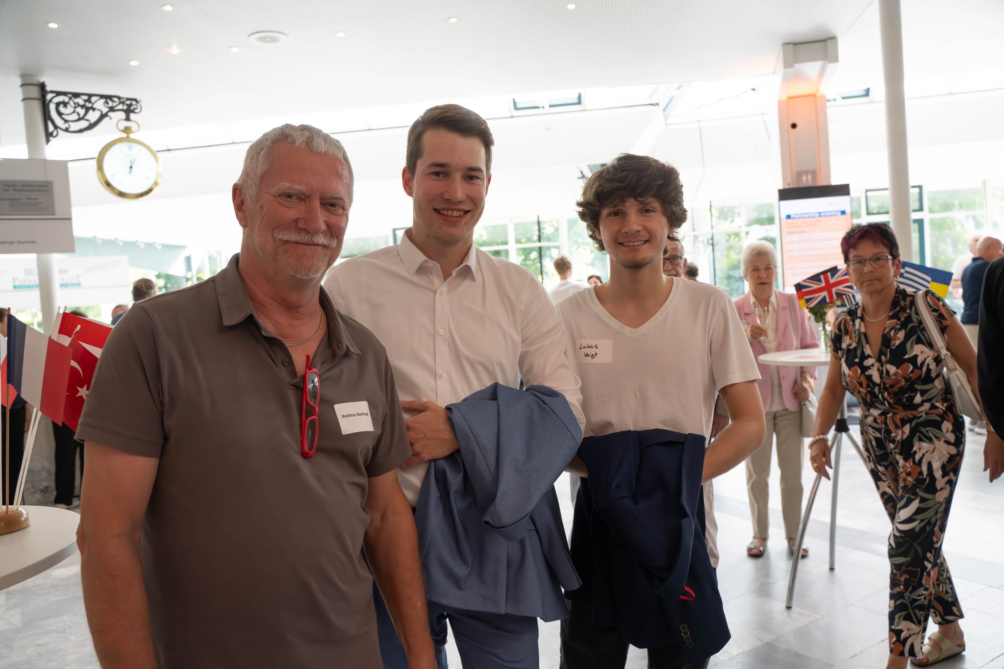 So war der Sindelfinger Partnerschaftsabend in der Stadthalle, traditionell immer einen Tage bevor das Sindelfinger Straßenfest losgeht.
