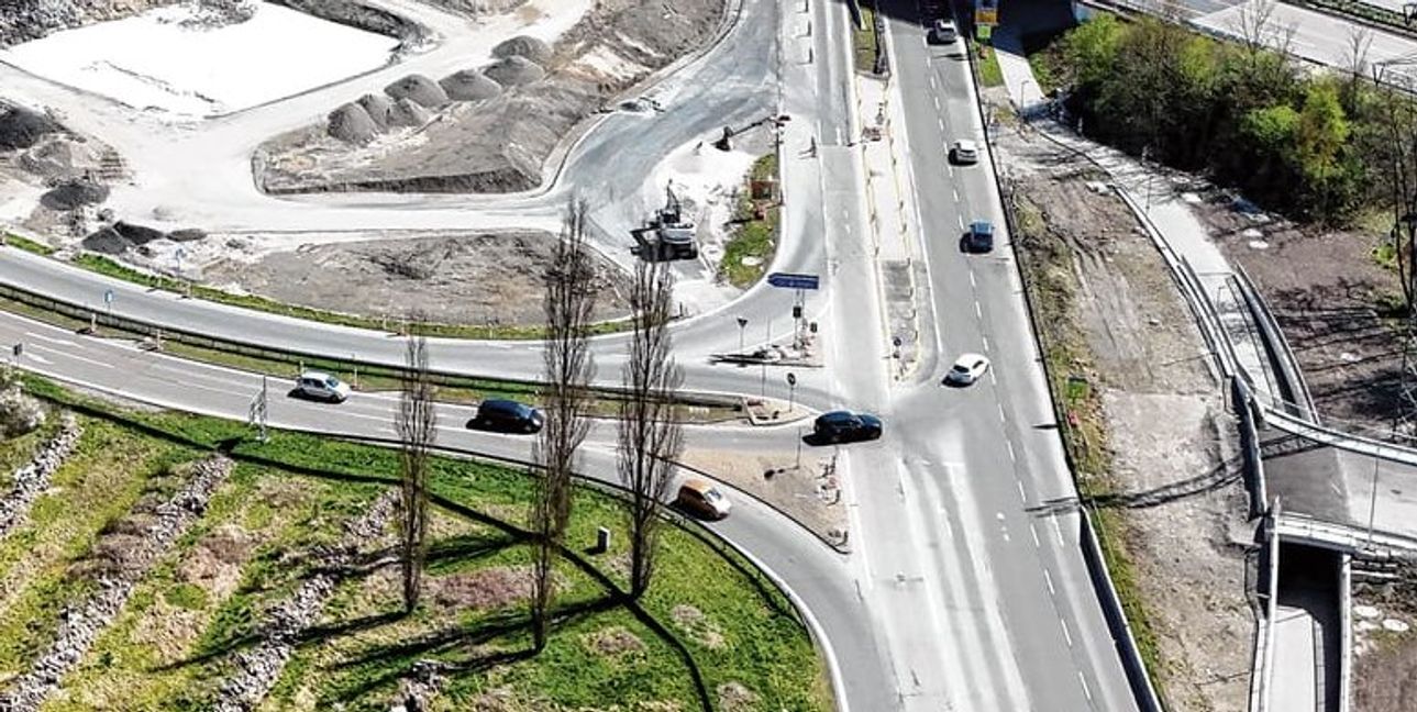 Die Mahdentalstraße wird unterhalb der Autobahn für knapp eine Woche gesperrt.