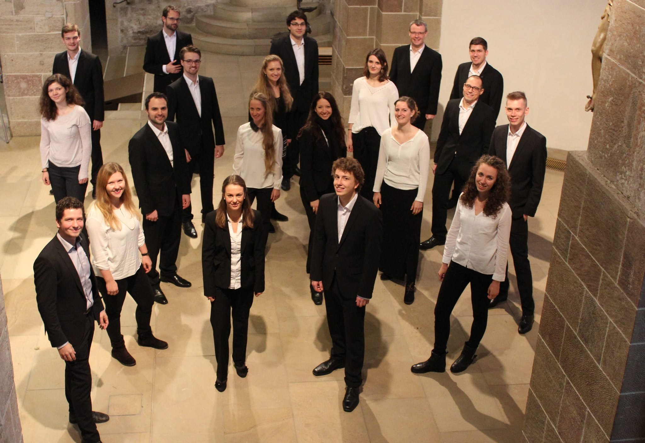 Das Sindelfinger Vokalkabinett singt in der Martinskirche.