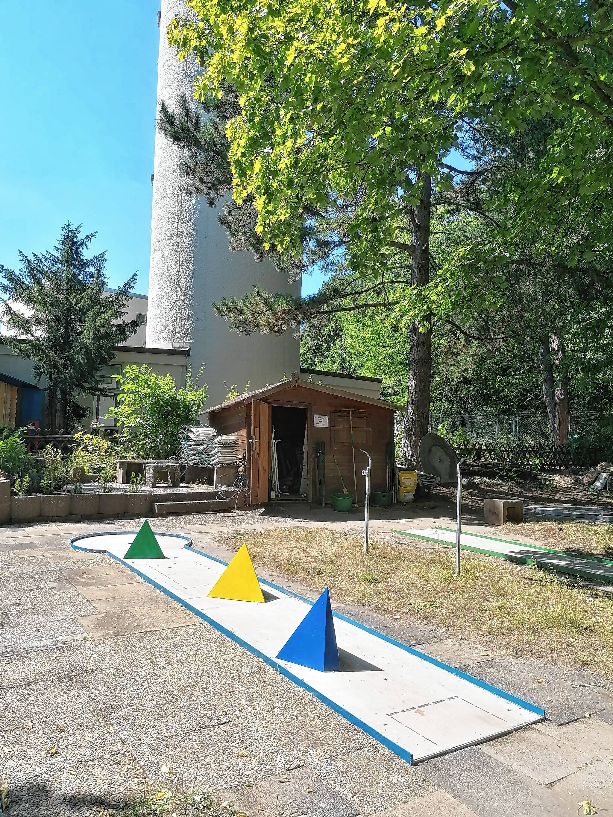 Spielspaß auf dem Goldberg.
