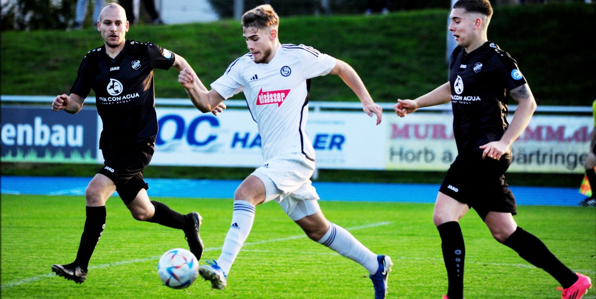 Bünyamin Bakacs vom VfL Sindelfingen drückt aufs Tempo. Das 4:0 geht auf sein Konto.