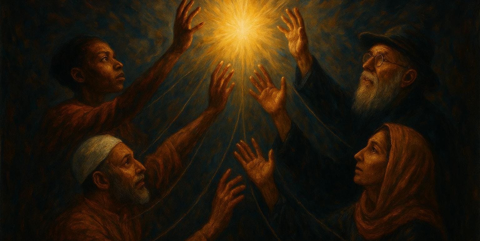 Das Bild „Einheit des Lichts“ von Alia Shahzad.