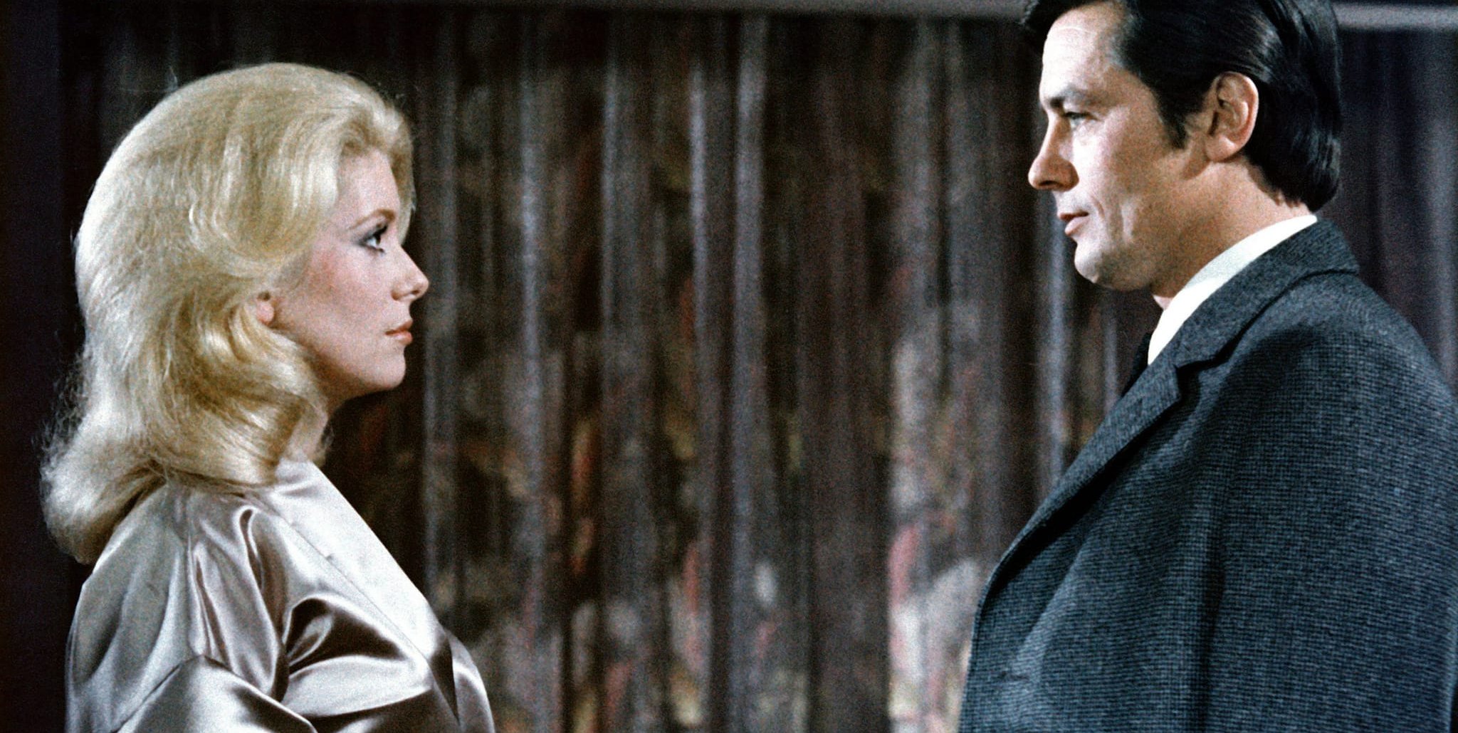 Catherine Deneuve und Alain Delon in „Der Chef“.