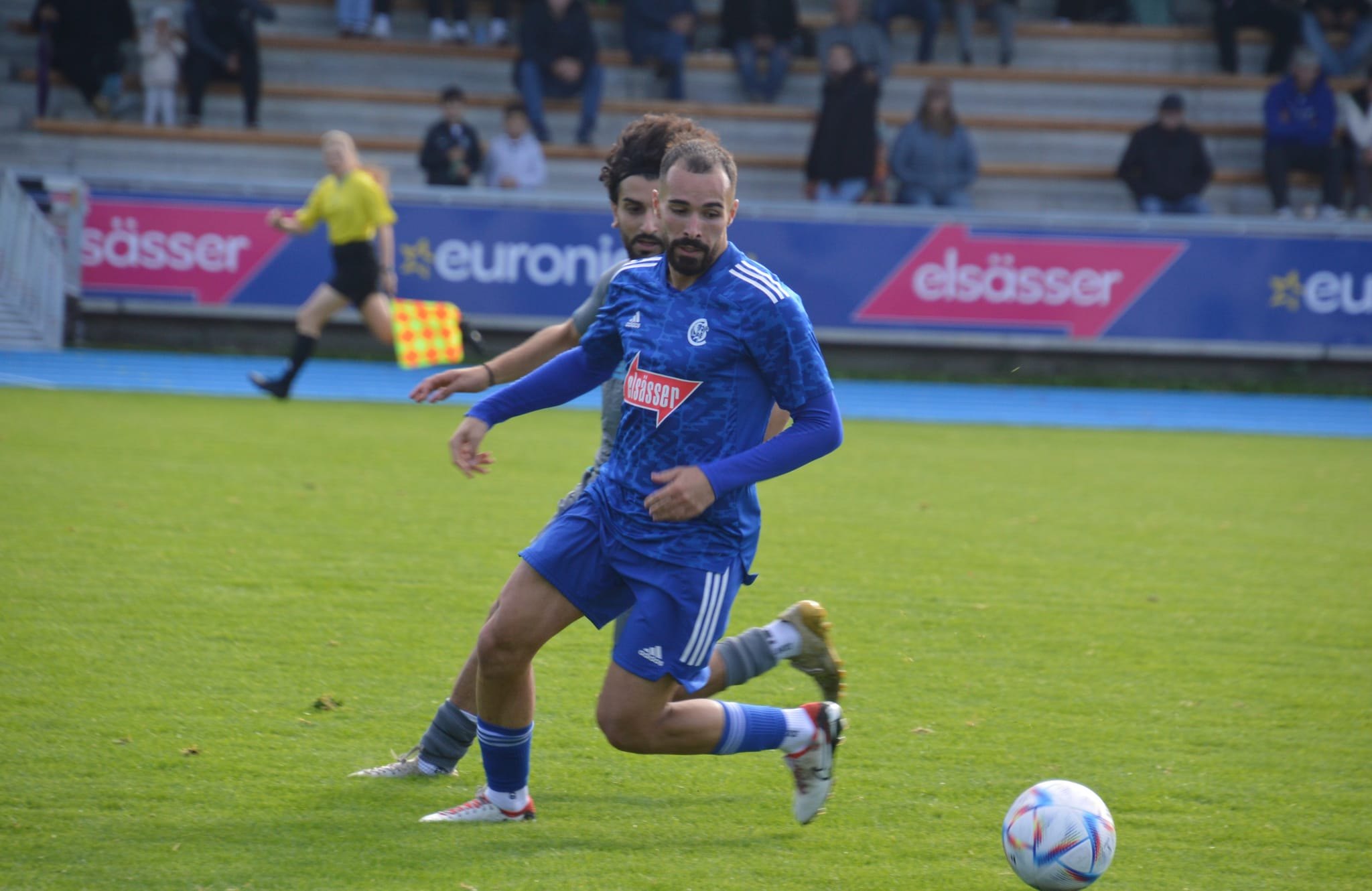 André Simao hat nach zuvor schwächeren Spielen wieder zu seiner Form zurückgefunden und ist auch im Derby gegen die SV Böblingen einer der großen Hoffnungsträger des VfL Sindelfingen.