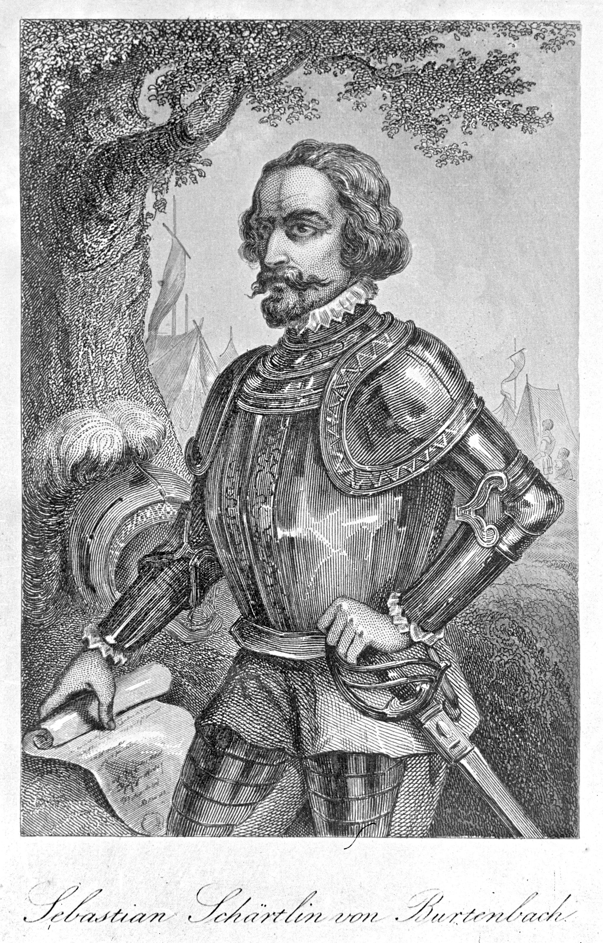 Einer der Bauernschlächter bei der Schlacht von Böblingen: Sebastian Schertlin von Burtenbach.