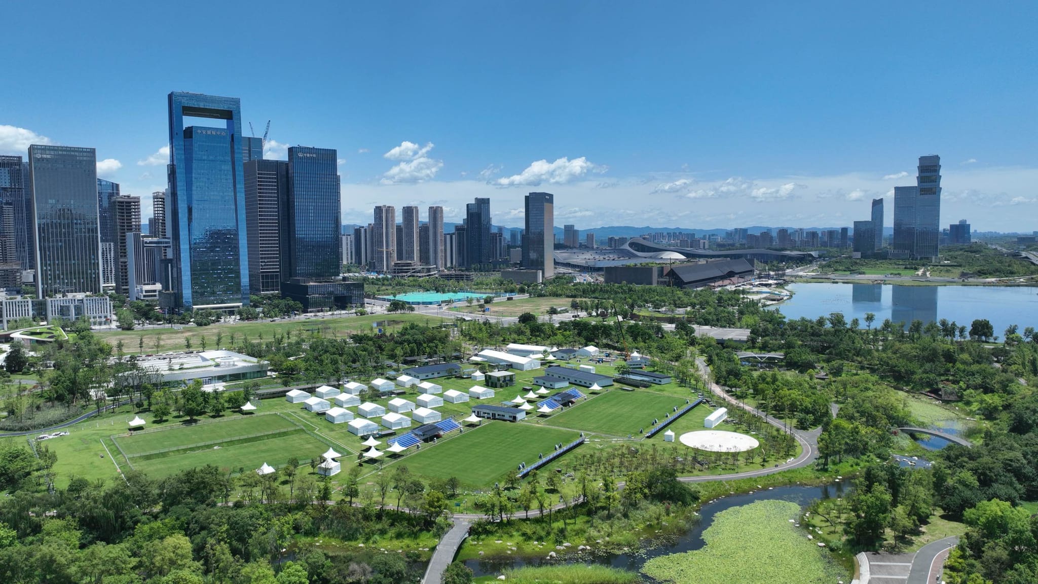 In der chinesichen Metropole Chengdu werden die World Games ausgetragen. Bild: z