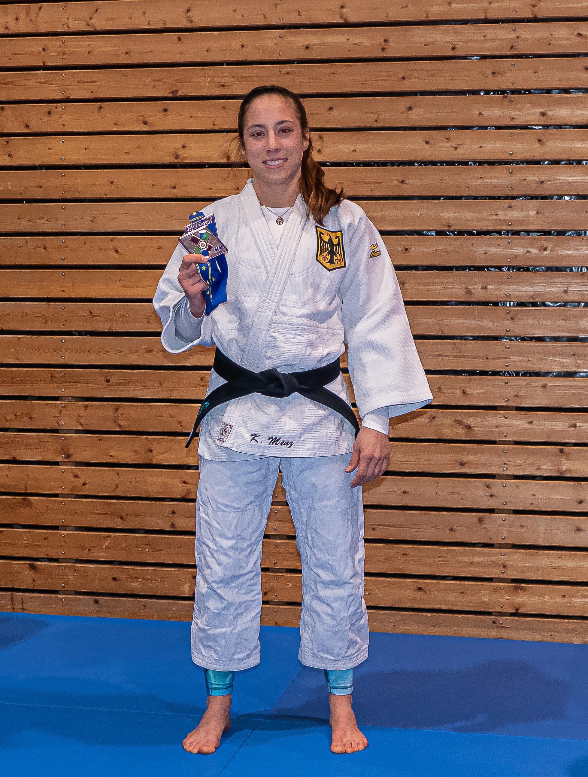 Katahrina Menz gewinnt in Stuttgart ihren siebten DM-Titel. Bild: Vilz