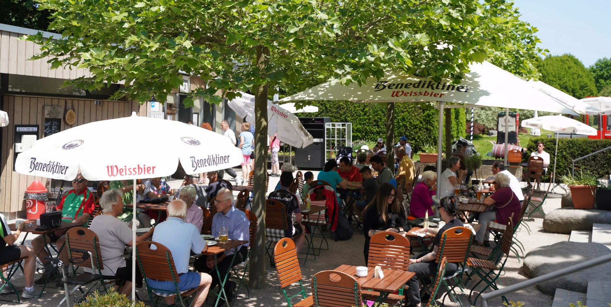 Wiesengarten im Sindelfinger Sommerhofenpark.
