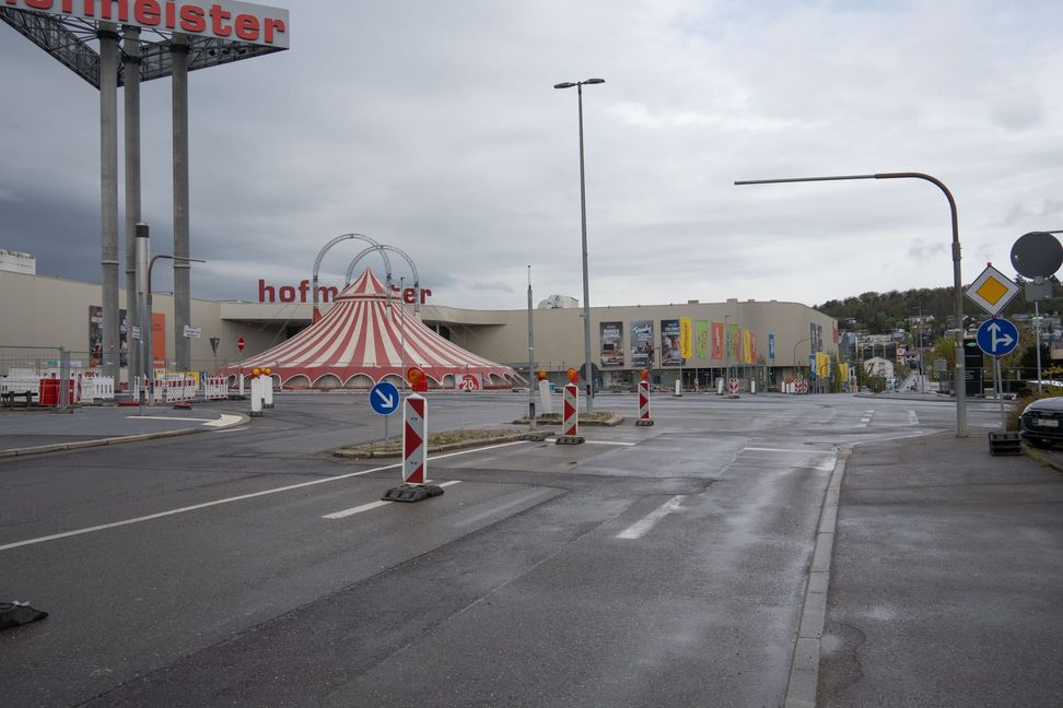 Die Hofmeister-Kreuzung ist seit Ostermontag wieder offen - wenn auch nur vorübergehend.