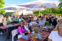 Fußball pur im Sindelfinger Hopfengarten. Der deutsche WM-Auftat gegen Curaçao.