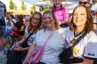 Fußball pur im Sindelfinger Hopfengarten. Der deutsche WM-Auftat gegen Curaçao.