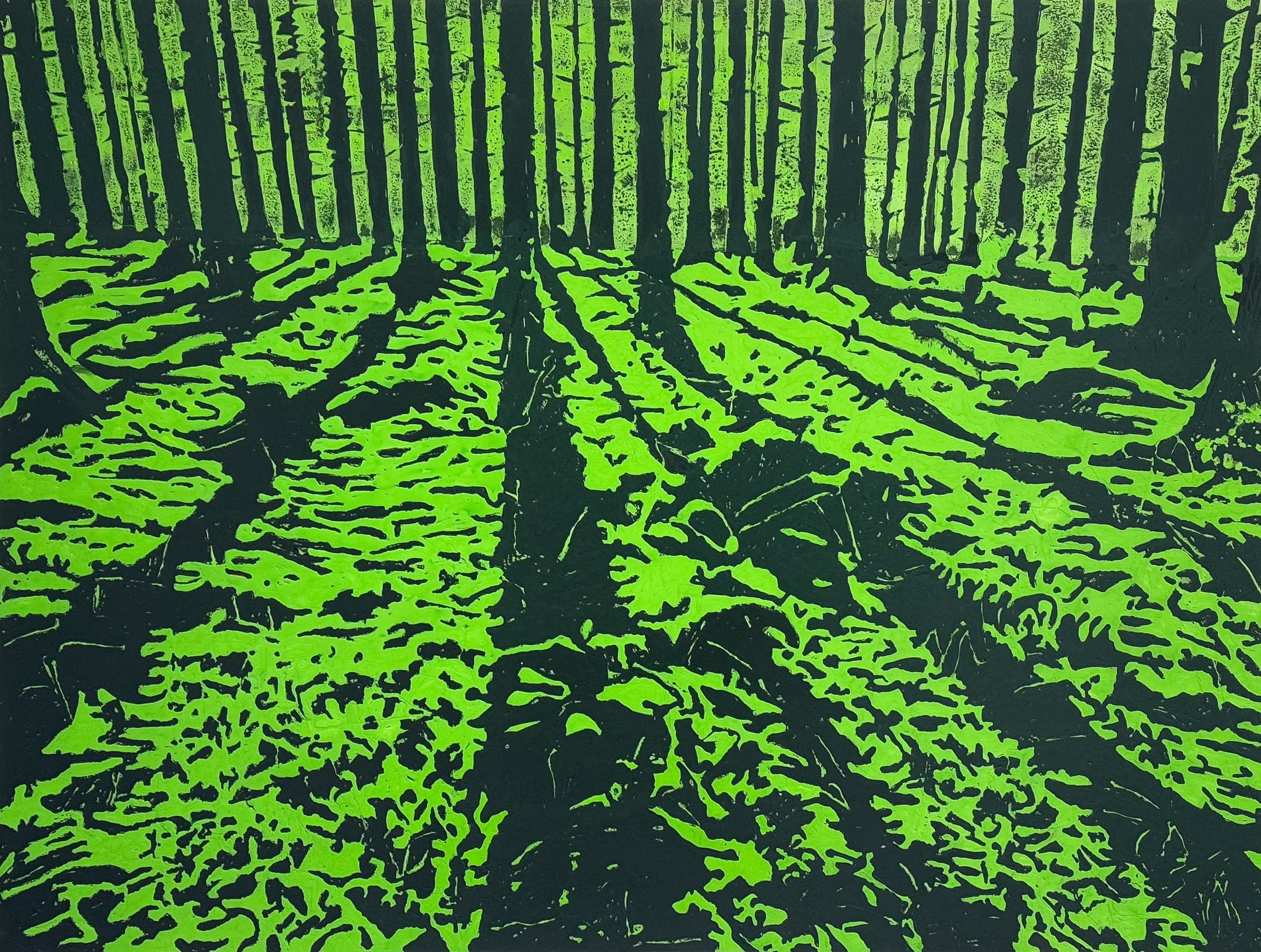 „Wald“ von Künstler Peter Sehringer.