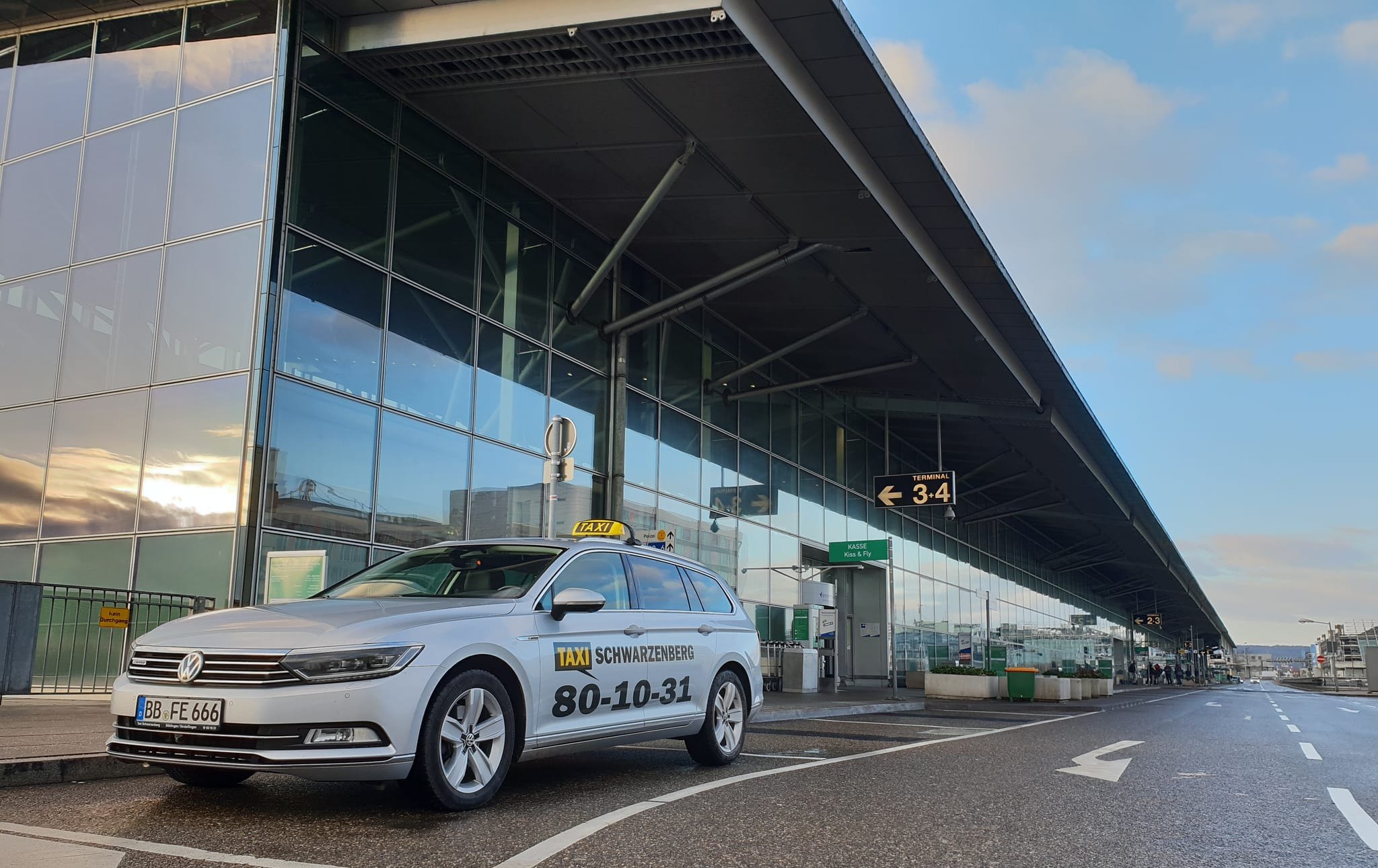 Am Stuttgarter Flughafen