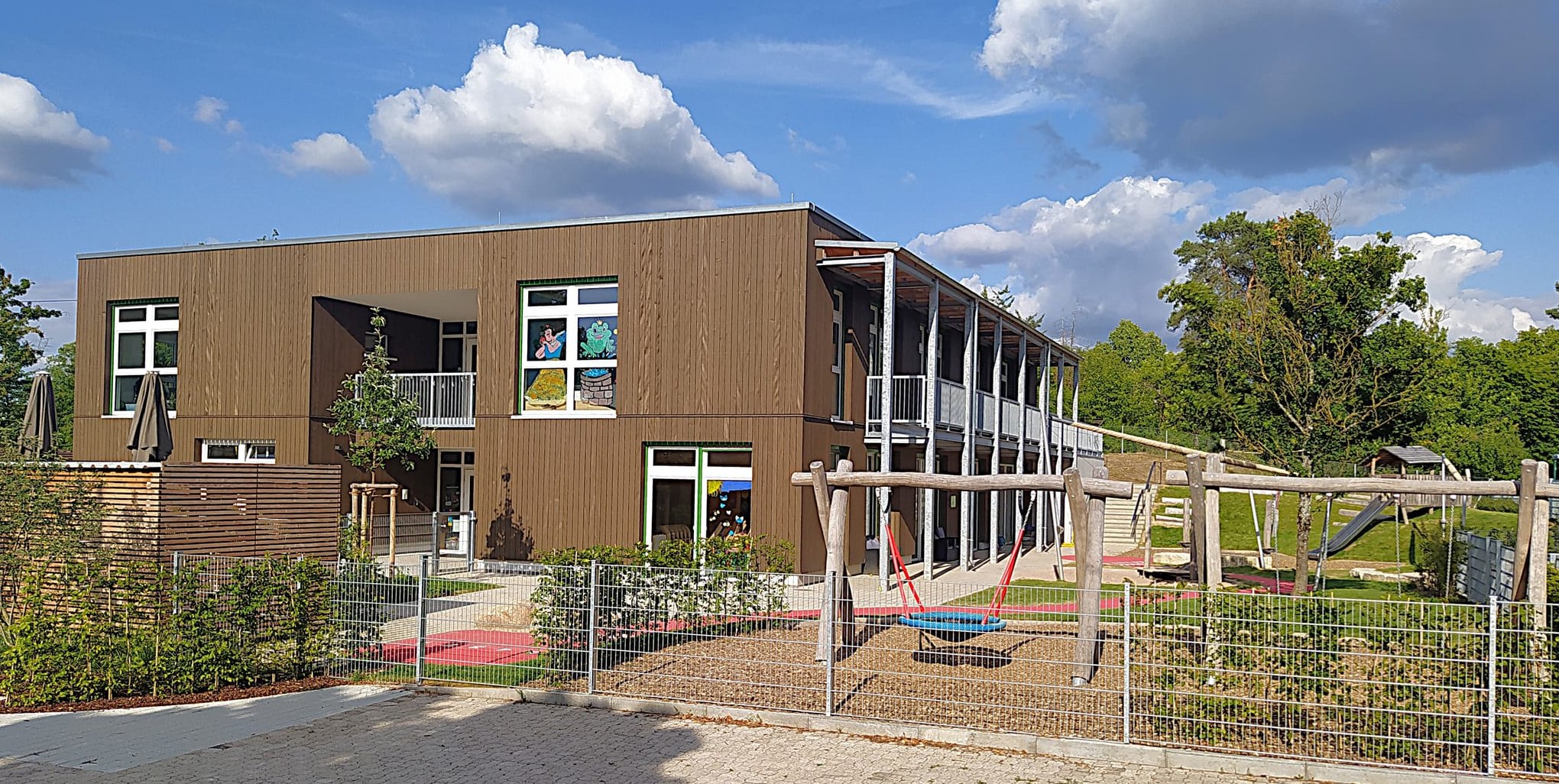 Am neuen Gollenberg-Kindergarten war der Andrang so groß, dass nicht alle Wünsche der Eltern erfüllt werden konnten.  Bild: Reichert