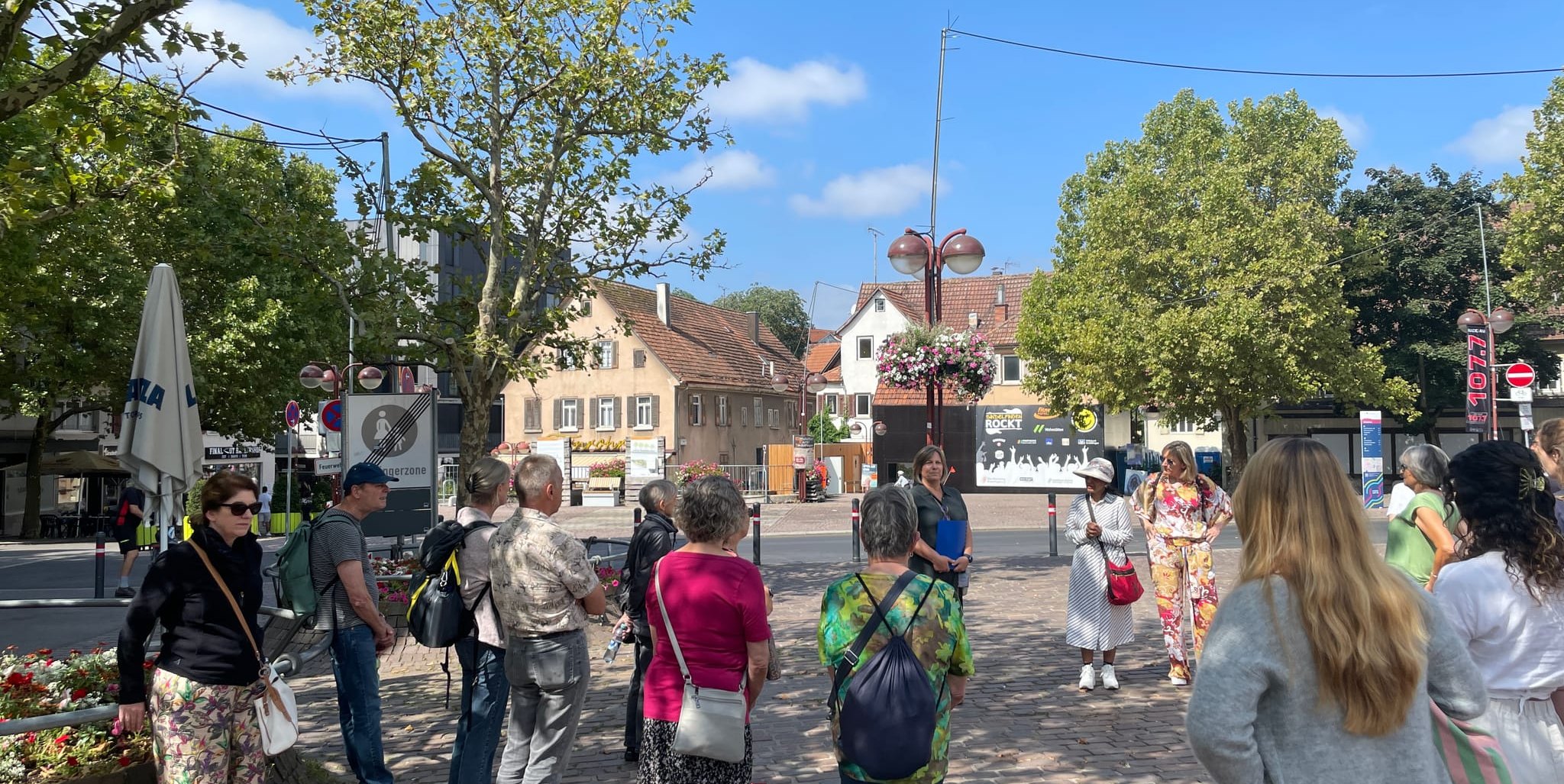 Die sommerliche Genusstour führte durch Sindelfingens Innenstadt.