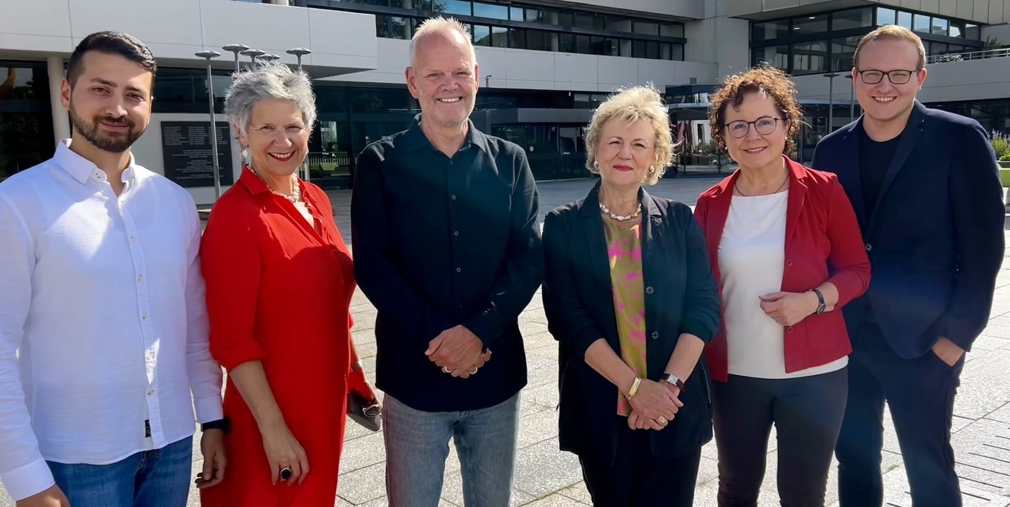 Die SPD-Fraktion im Sindelfinger Gemeinderat (von links): Samet Mutlu, Sarah Kupke, Axel Finkelnburg, Sabine Duffner, Birgit Wohland-Braun und Martin Wenger.