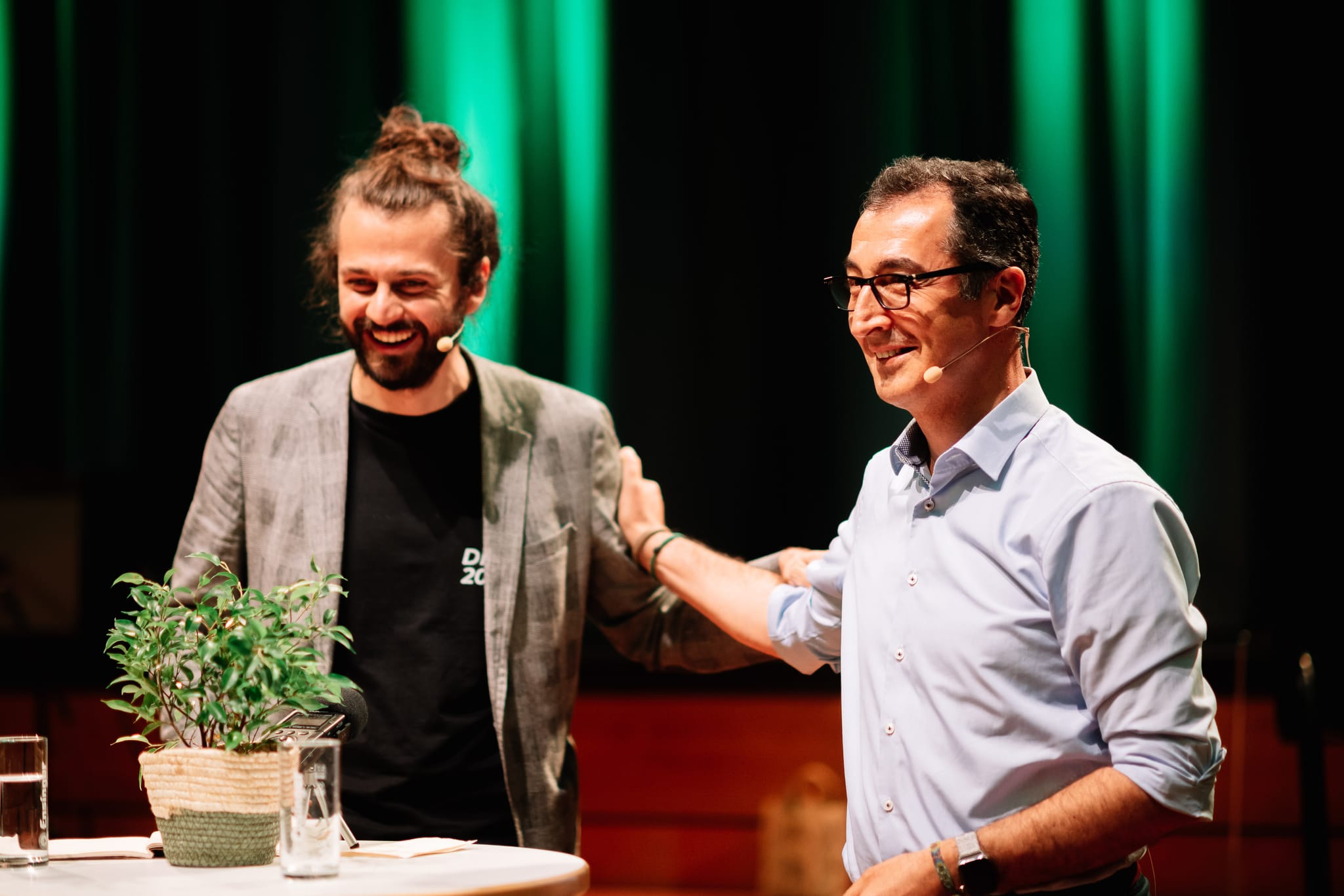 Tobias Bacherle (links) und Cem Özdemir.