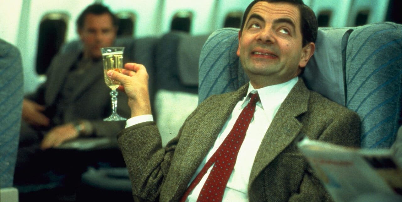 Rowan Atkinson in „Bean - Der ultimatibe Katastrophenfilm“.
