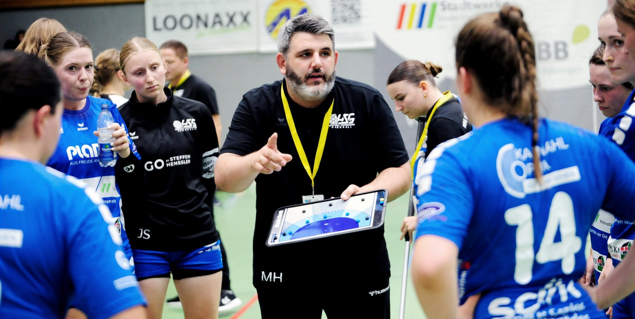 „Wir wollen uns erfolgreich von unseren Fans verabschieden“, sagt HSG-Trainer Mischa Herok.