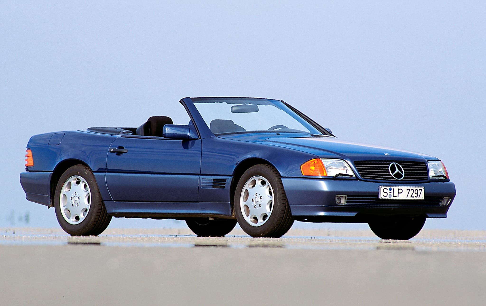 Ein echter Sacco: Mercedes-Benz SL Roadster der Baureihe 129.