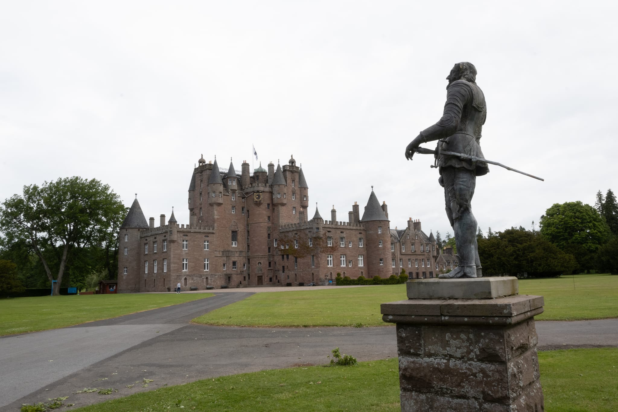 Glamis Castle ist Schauplatz der Strathmore Highland Games.Bilder: Nüßle