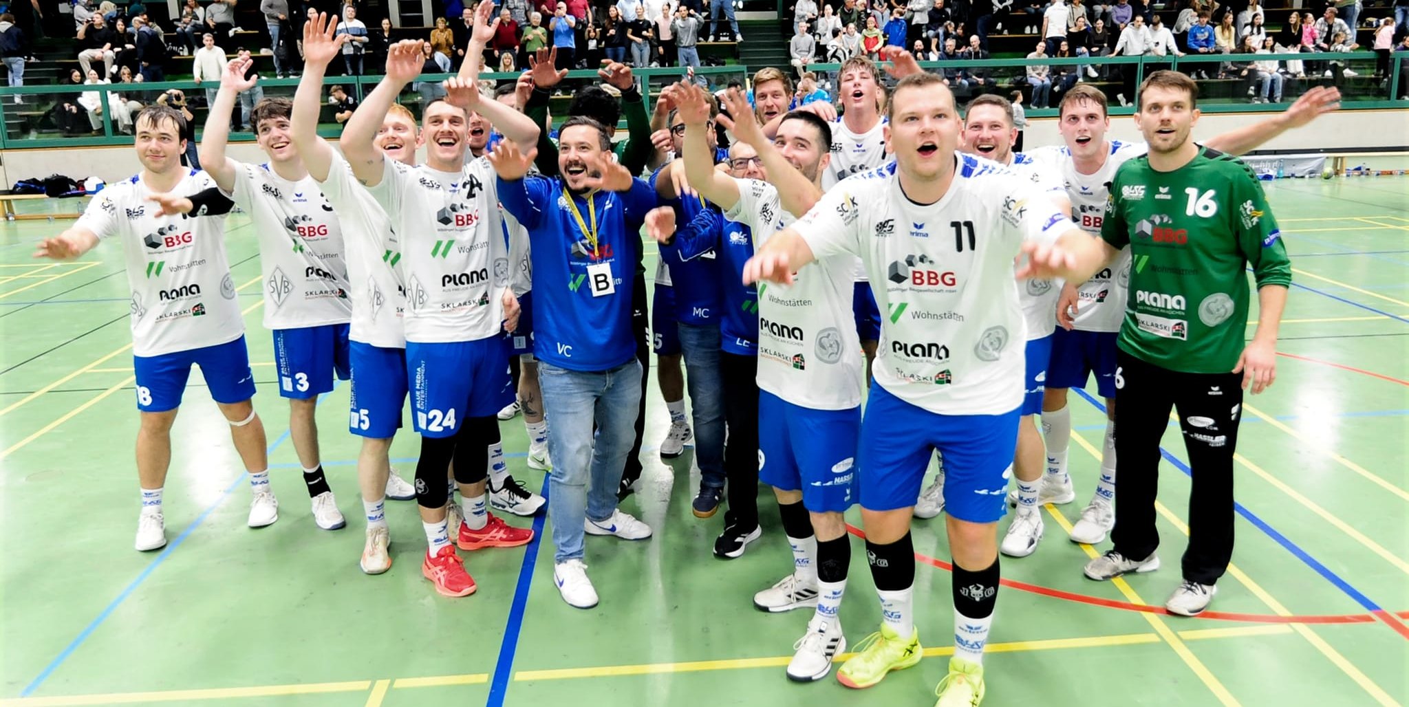 Das tut gut: Das Verbandsliga-Team der HSG Böblingen/Sindelfingen hat das Heimpublikum in der Sommerhofenhalle mit einer Gala-Vorstellung verwöhnt.
