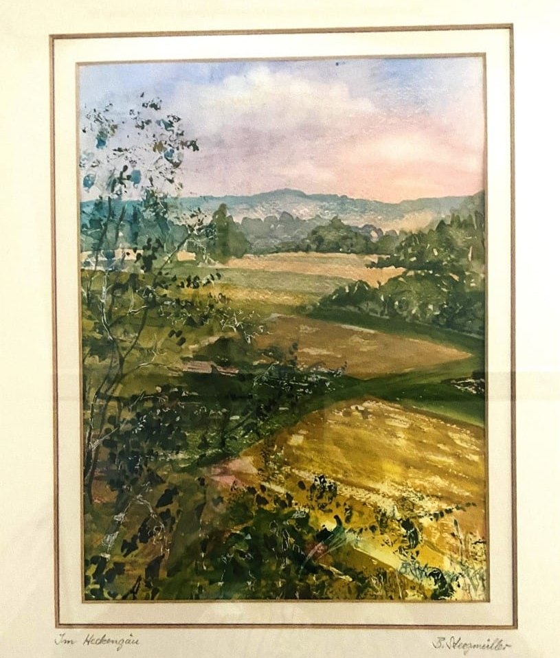Barbara Steegmüller aus Magstadt stellt bei der Galerie im Schaufenster in der Sindelfinger Planiestraße 13 ihre Bilder in verschiedenen Techniken aus. Die Ausstellung ist bis Samstag, 27. September rund um die Uhr von der Straße aus zu sehen.
