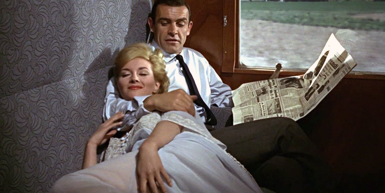 James Bond hat wieder einen Fang gemacht: Sean Connery und Daniela Bianchi.