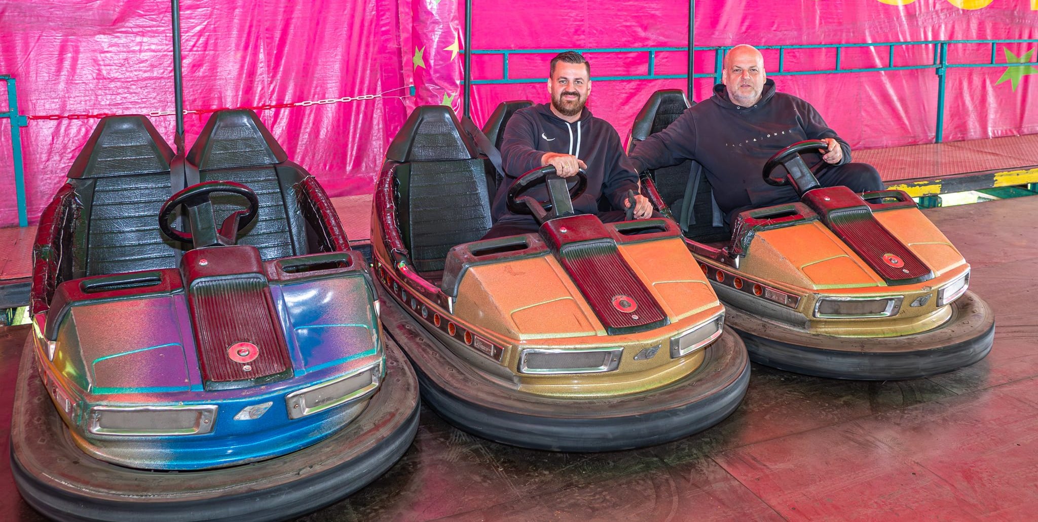 Anthony und Dieter Neigert freuen sich auf die Pfingsttage.