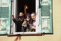 Narren, Hexen und tolle Stimmung beim Böblinger Rosenmontagsumzug.