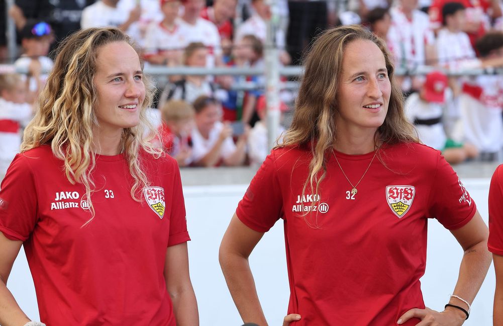 Die Zwillinge Fabienne (links) und Tamar Dongus spielten einst für den VfL Sindelfingen, jetzt sind sie bei Zweitliga-Aufsteiger VfB Stuttgart unter Vertrag.