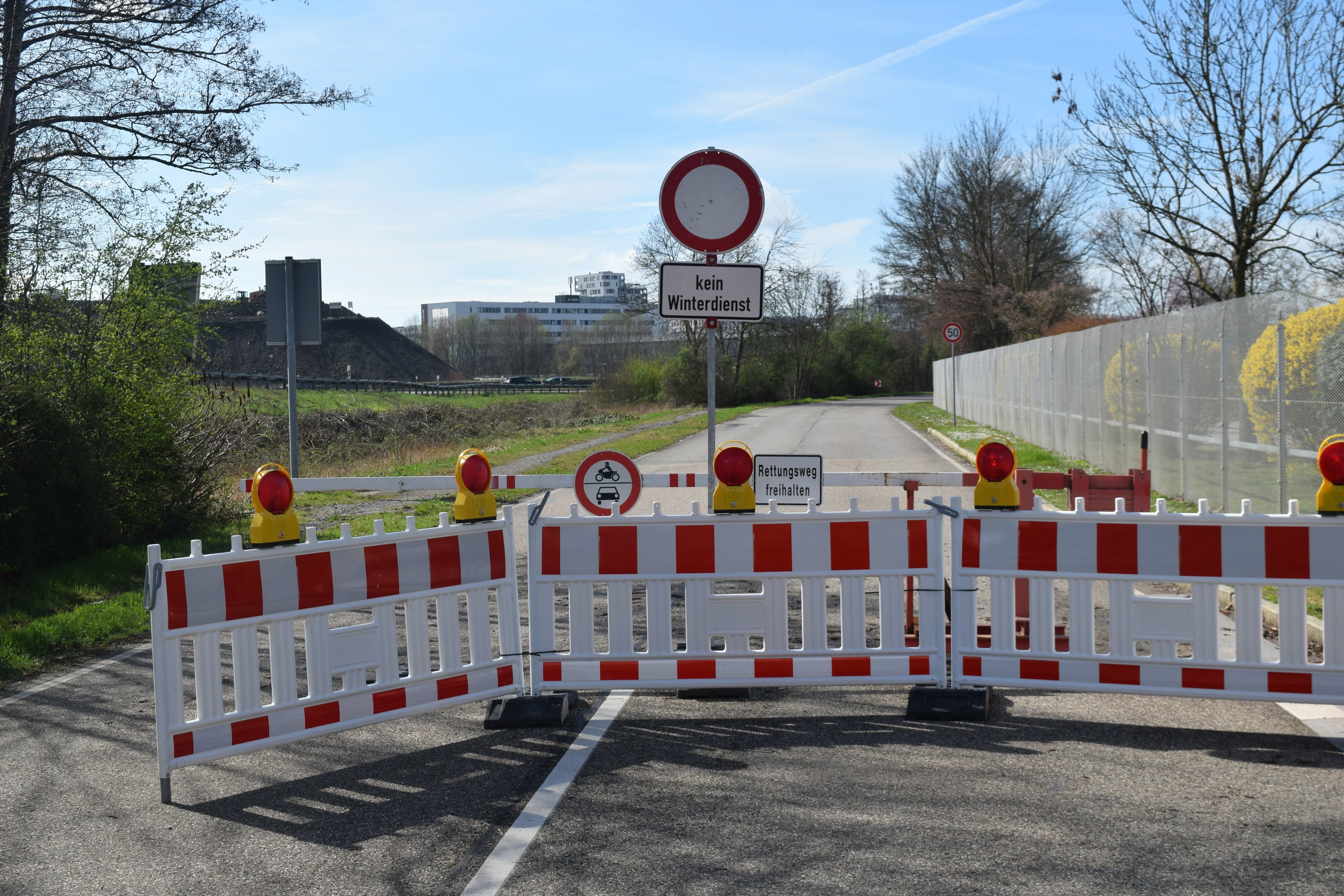 Hier schauen Autofahrer in die Röhre.