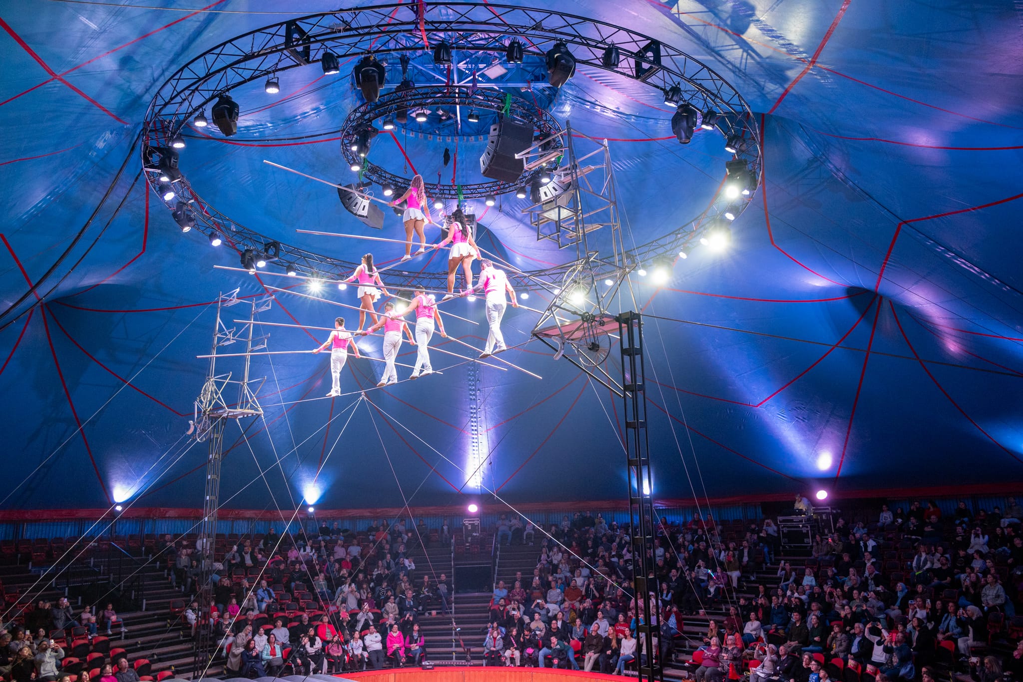 Die Pyramide der Les Robles ist nur der Anfang einer fulminanten Show.