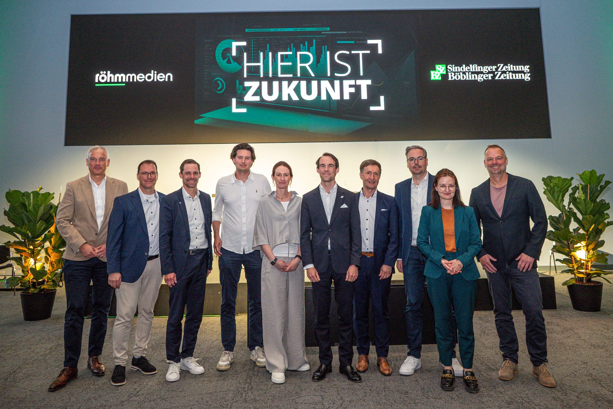 "Hier ist Zukunft".